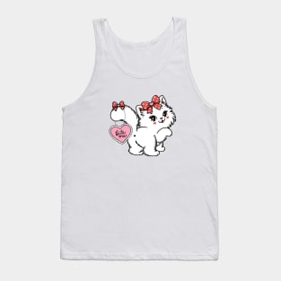 bite me sassy kitty cat Tank Top